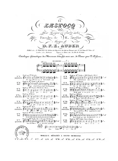 No.15, Trio: "Il est là, tout a réussi" (Act IV, No.16)