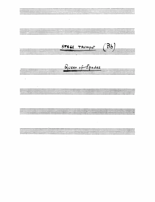 Onstage Trumpet (No.18) (B♭)