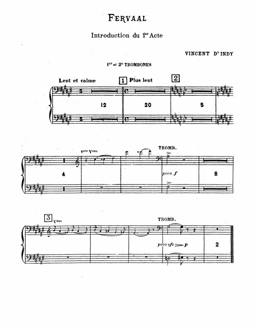 Trombone 1/2, 3