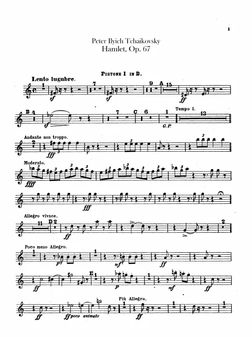Cornet 1, 2 (B♭)
