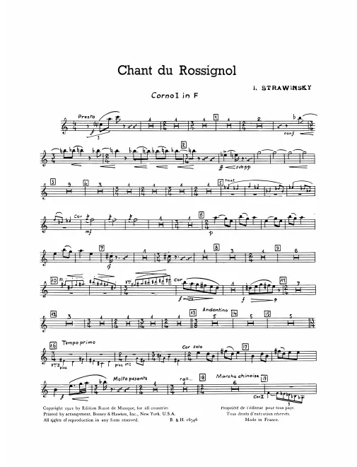Horn 1 (F)