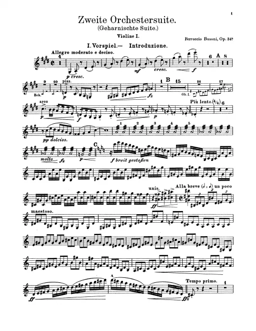 Violins I