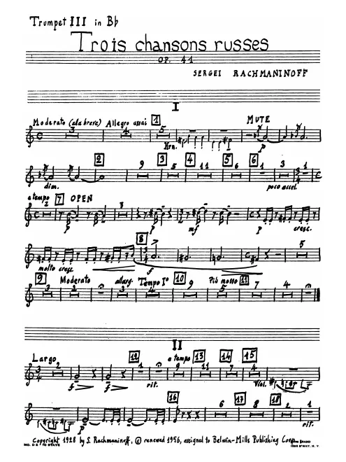 Trumpet 3 (B♭)