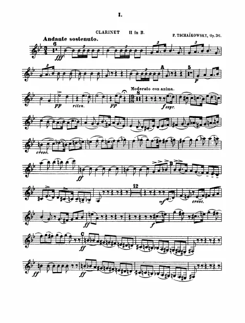 Clarinet 2 (B♭/A)