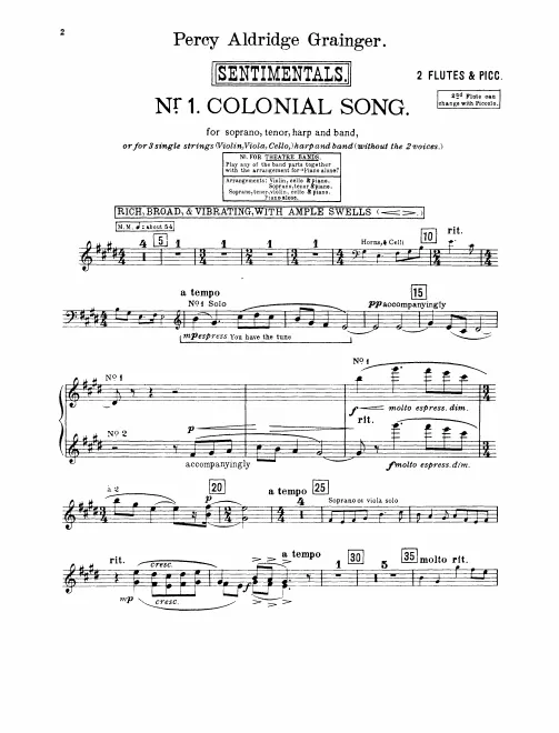Flute 1/2/Piccolo