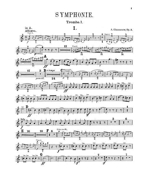 Trumpet 1, 2 (A/B)