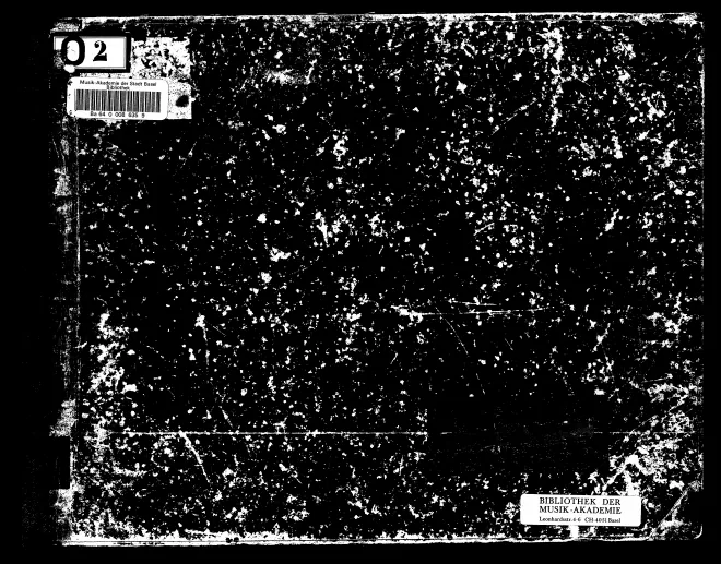Complete Score (monochrome)