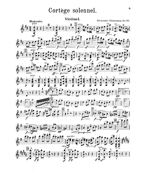 Violins I
