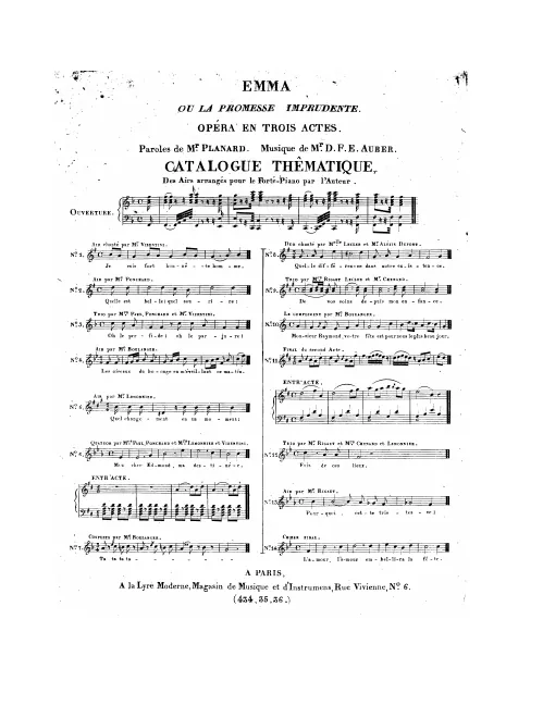 No.13, Air: "Pourquoi cette tristesse" (Act III, No.13)