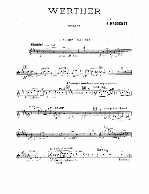 Alto Saxophone (E)
