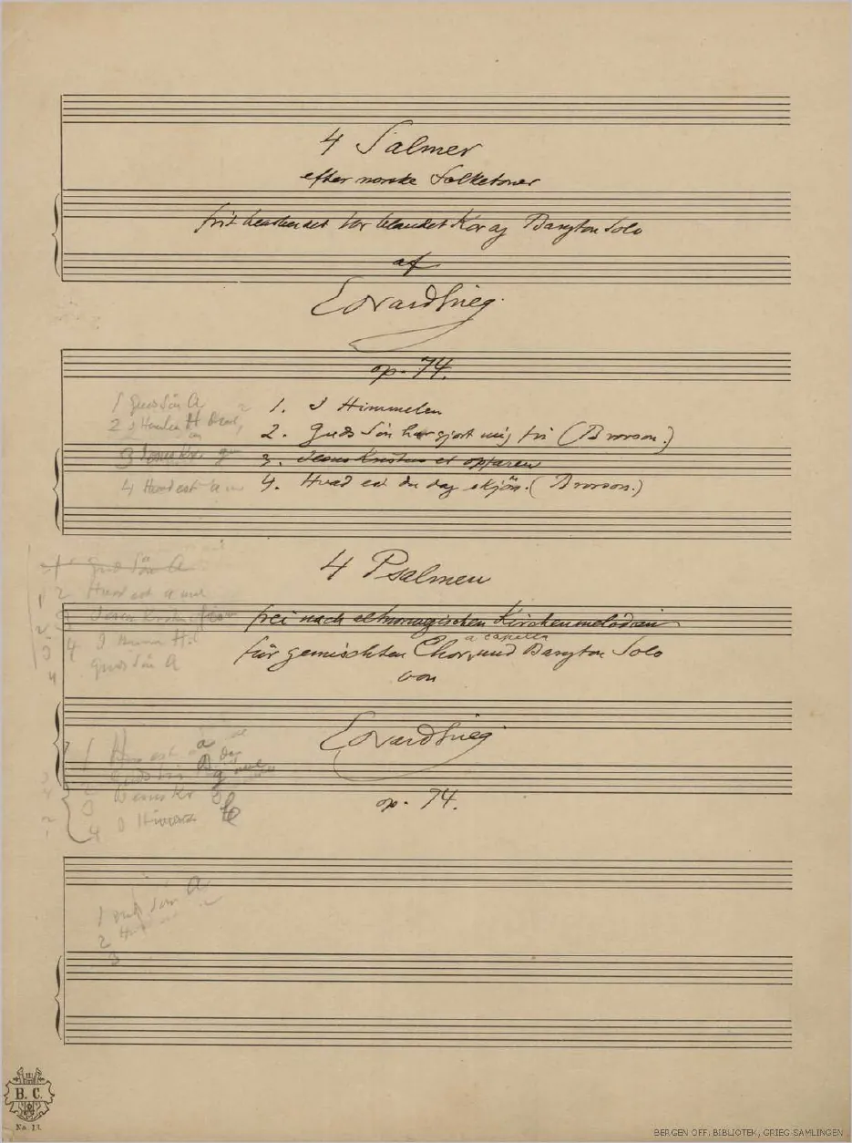 Complete Score (texts in original languages)