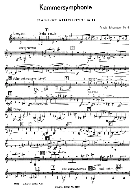 Bass Clarinet (B, corrected part)