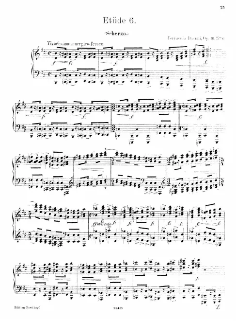 6. Scherzo: Vivacissimo, energico, feroce