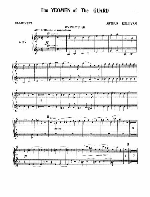 Clarinet 1/2 (B♭/A)