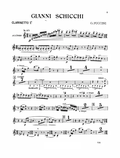 Clarinet 1 (B♭)