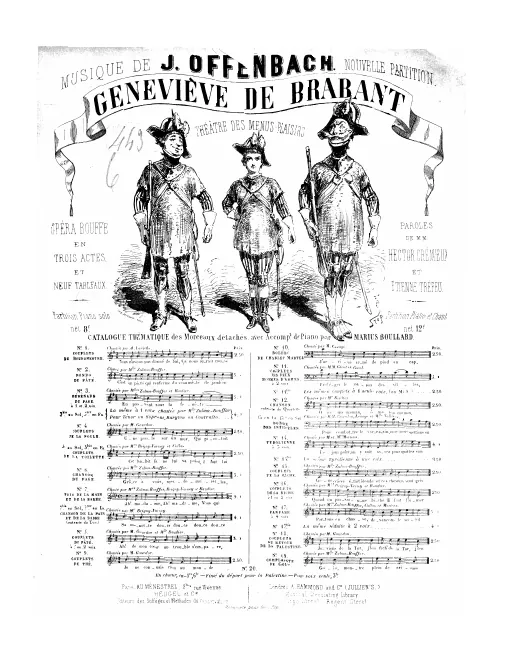 No.6, Chanson du page: "Grâce à vous, mesdemoiselles" (Act I, No.7bis)