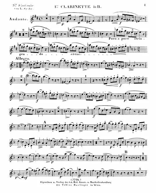 Clarinet 1, 2 (B♭)