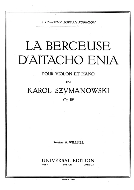 Complete Score and Violin Part