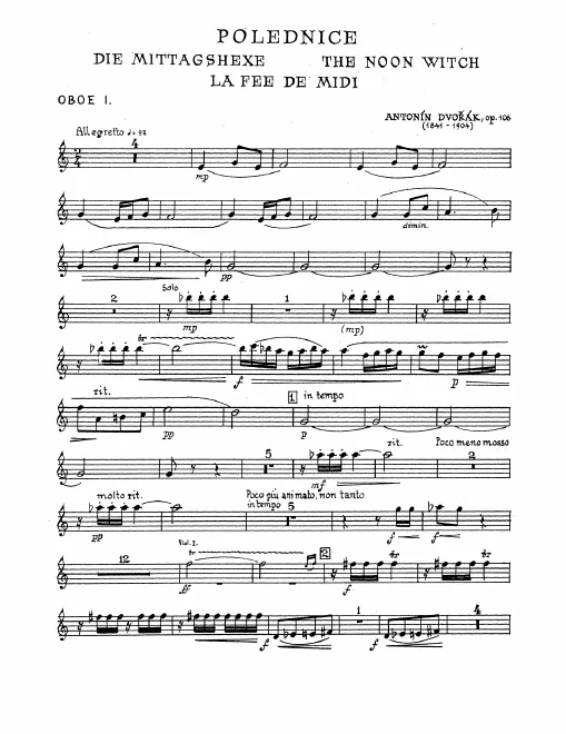 Oboe 1, 2