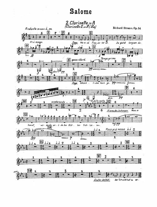 Clarinet 2 (A/B♭)