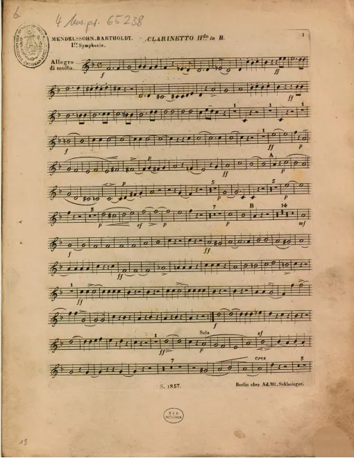 Clarinet 2 (B♭)