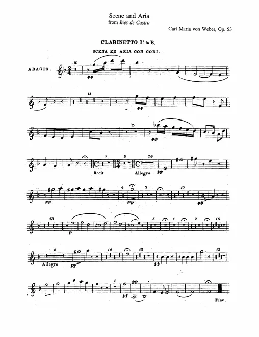 Clarinet 1, 2 (B)