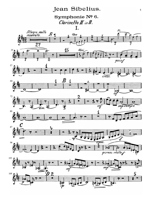 Clarinet 2 (B)