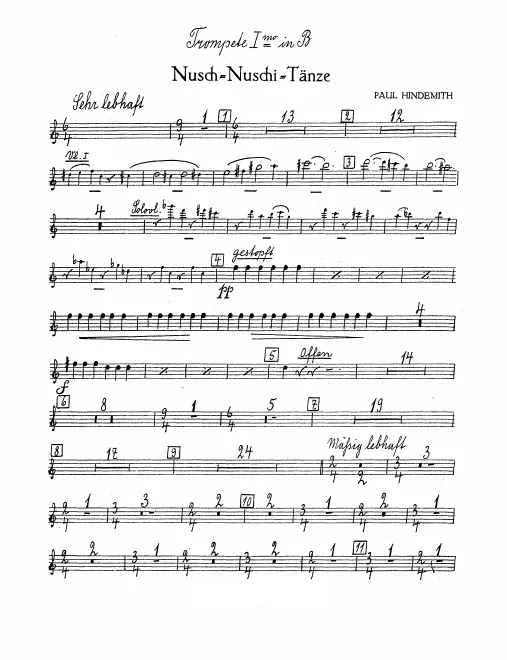 Trumpet 1, 2 (B♭)