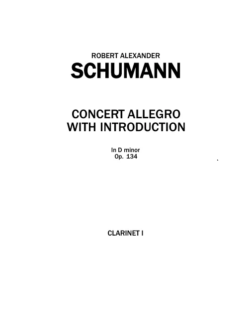 Clarinet 1 (B♭)