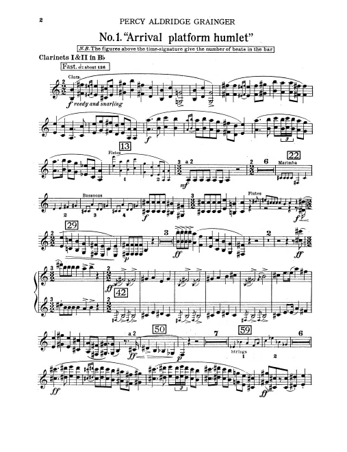 Clarinet 1/2, Bass Clarinet (B/A)