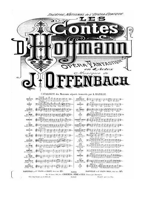 No.9, Couplets de l'automate: "Les oiseaux dans la charmille" (A♭ major)