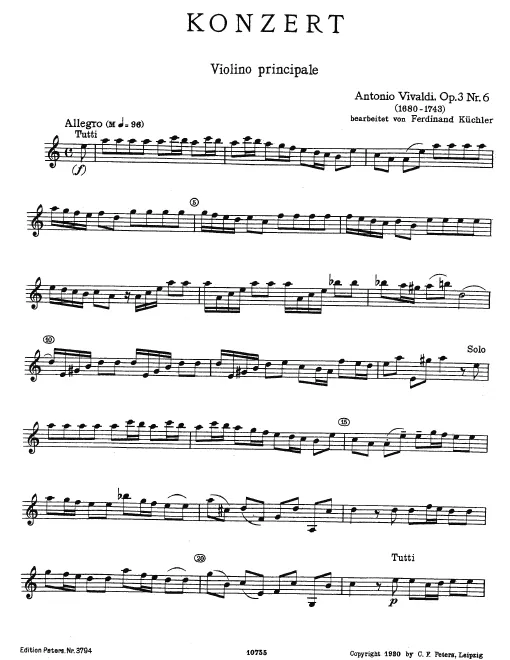 Violin solo