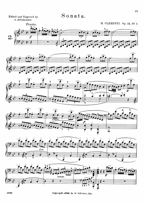Sonata No.1 in B♭ major (scan)