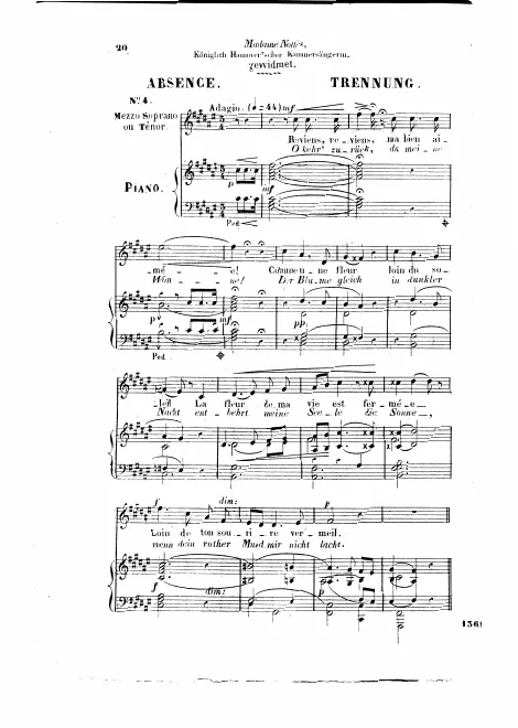 4. Absence (F♯ major)