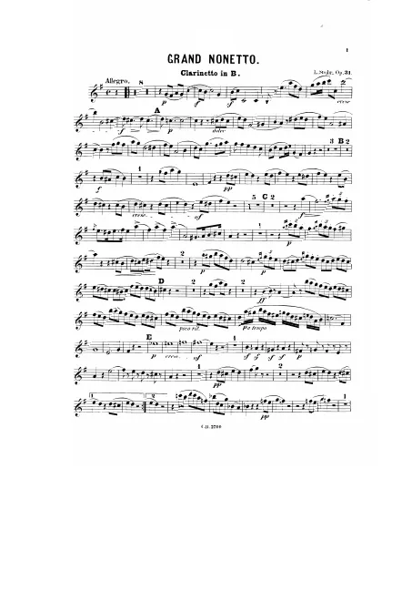 Clarinet (B♭)