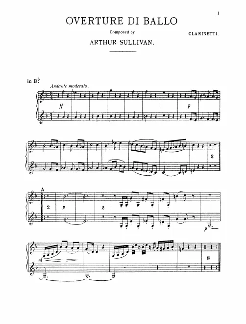 Clarinet 1/2 (B♭)