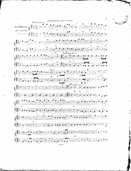 Trombone 1/2, 3