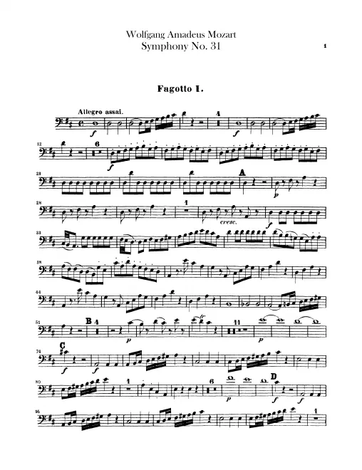Bassoon 1, 2