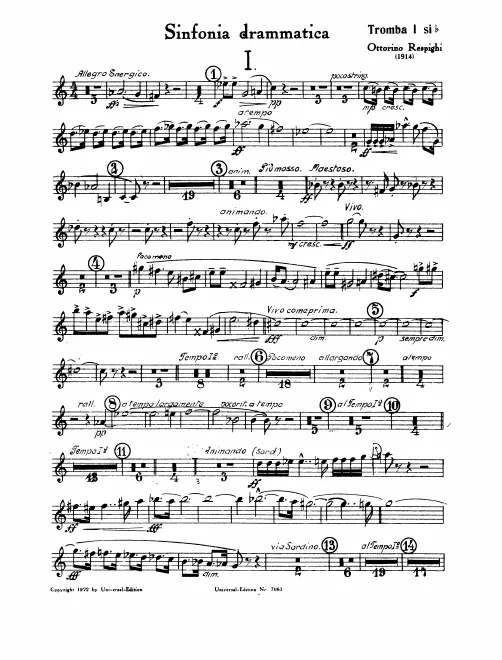 Trumpet 1, 2, 3 (B♭)