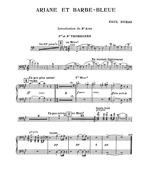 Trombone 1/2, 3/Tuba