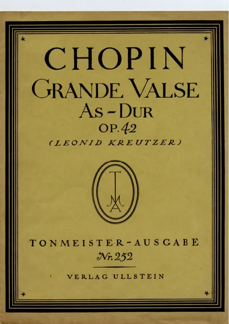 52. Waltz in A♭ major, Op.42