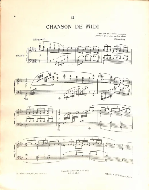 11. Chanson de Midi