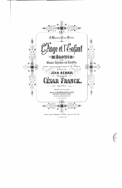 Complete Score (soprano or tenor)