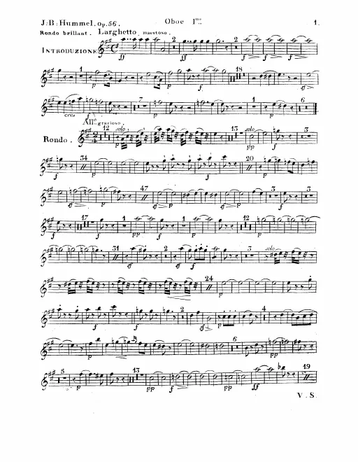 Oboe 1, 2