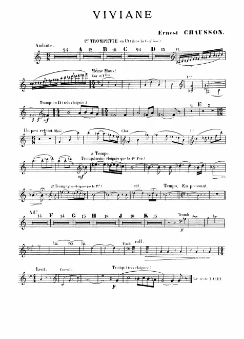 Trumpet 1, 2 (C) (Offstage)