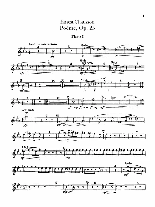 Flute 1, 2