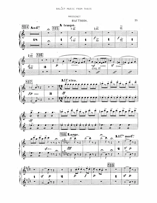 Oboe 1/2, English Horn