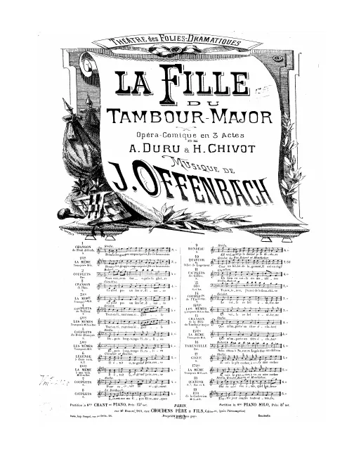 No.1, Chanson du fruit défendu: "Prenez les grappes empourprées" (Act I, No.1b)