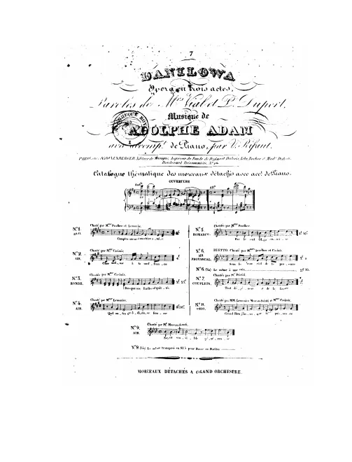 No.7, Couplets: "Tout dénégère"