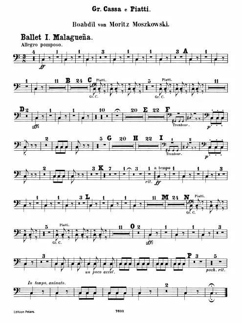 Bass Drum/Cymbals, Tambourine, Triangle